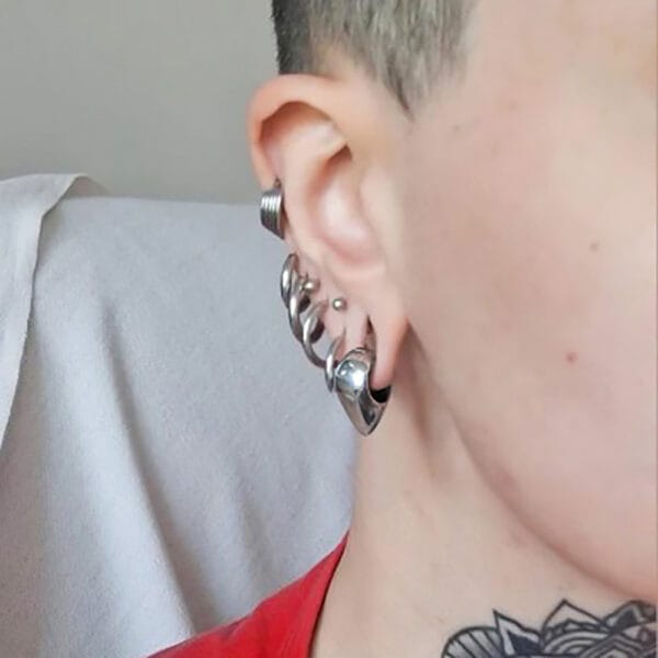Teardrop Shaped Ear Hangers