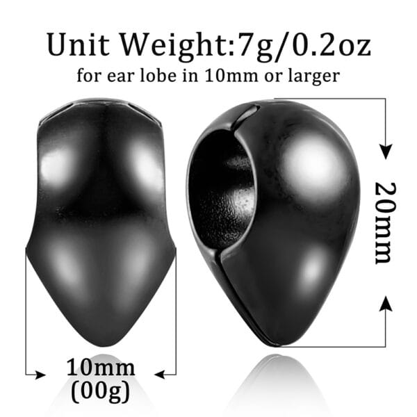 Teardrop Shaped Ear Hangers