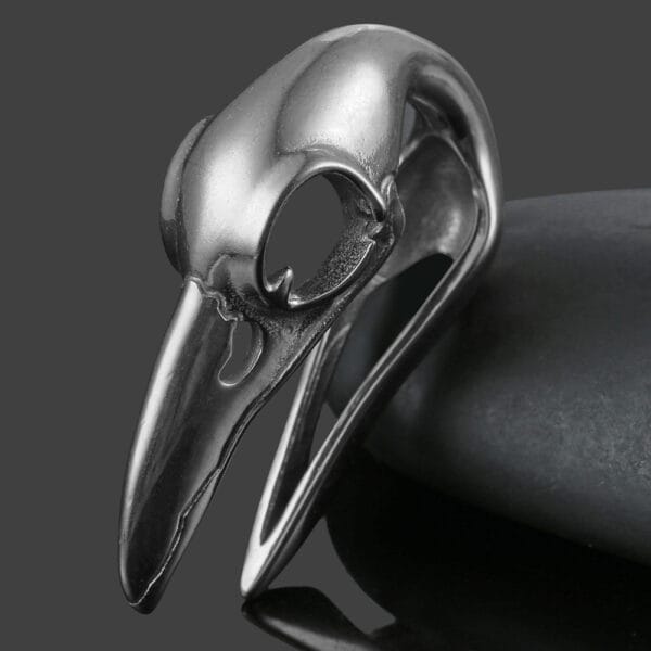 2PCS Bird Head Ear Hangers Weights Dangle Gauges