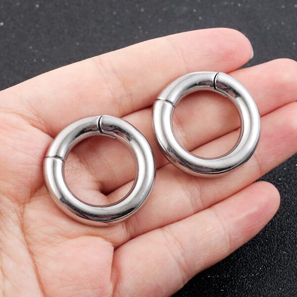 Hoop Ring Ear Hangers