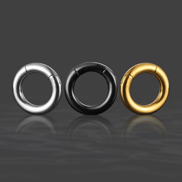 2PCS Hoop Ring Ear Hangers Weights