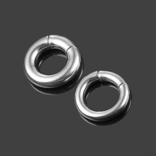 2PCS Hoop Ring Ear Hangers Weights
