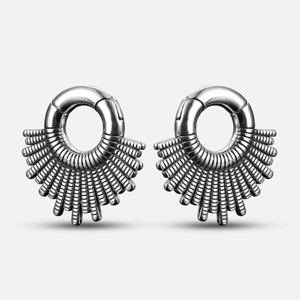 2PCS 316 Stainless Steel Ear Weights Hangers Stretcher