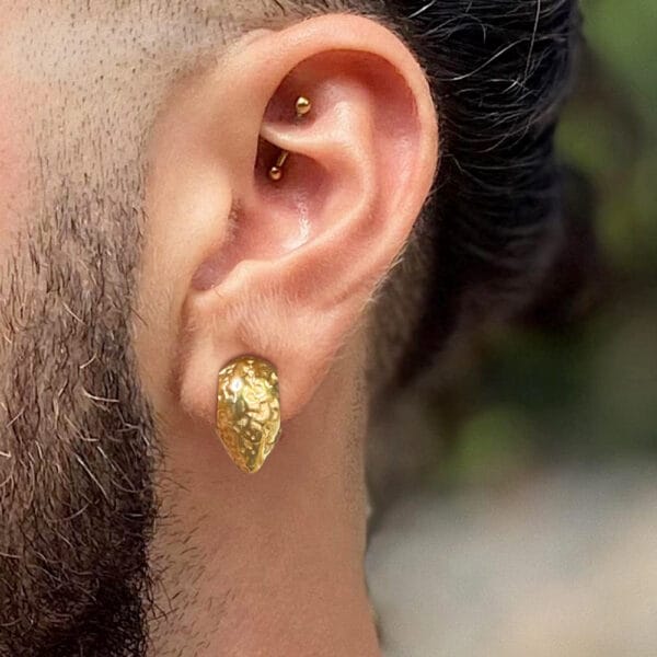 2PCS Water Drop Ear Weights/Hangers/Tunnels Stretched Lobe Ear