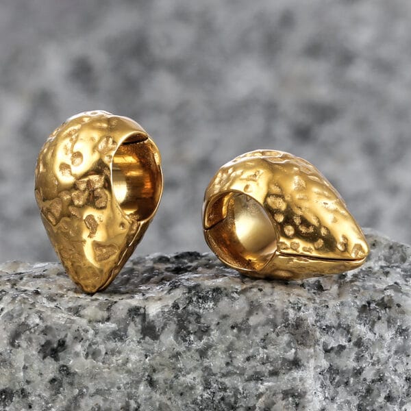 2PCS Water Drop Ear Weights/Hangers/Tunnels Stretched Lobe Ear