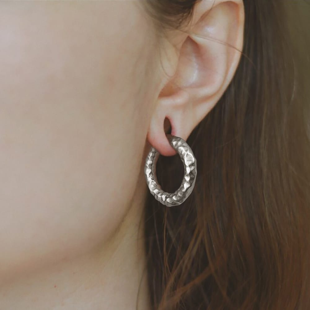 Vintage Circle Ear Weights - Image 2