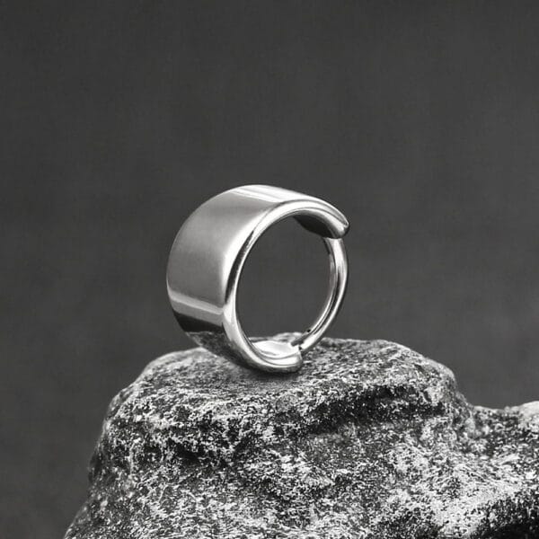 1PCS 316 Surgical Stainless Steel 16G Round Nose Rings Cartilage Hoop