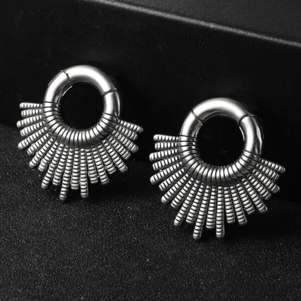 2PCS 316 Stainless Steel Ear Weights Hangers Stretcher