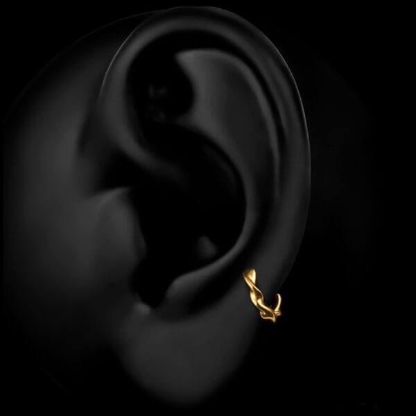 1PC Surgical Stainless Steel Twist Septum Clicker Segment Nose Ring