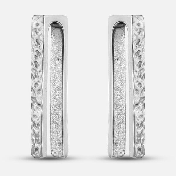 2PCS 6mm 2G Fashion Ear Weights Lyra Meteor Hanger Stainless Steel