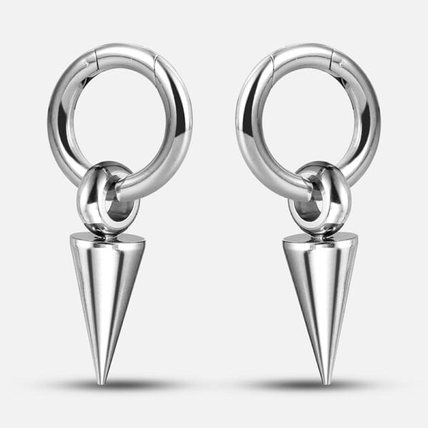 2PCS Pendant Ear Weights Hangers Ear Plugs for Stretched Lobe