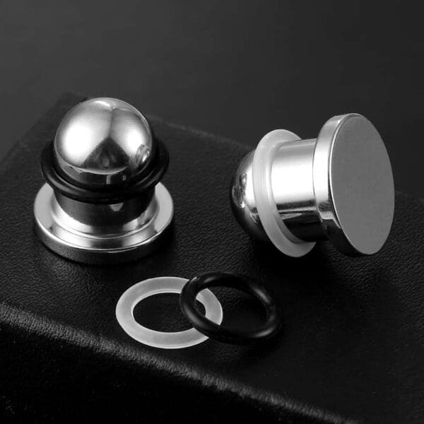 Set Basic Ear Gauges Tunnel 0.5mm Increments
