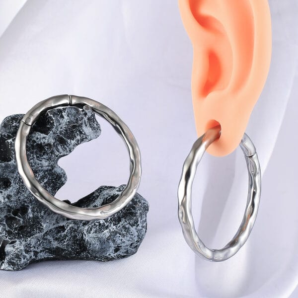 2PCS 5mm 316 Stainless Steel Ear Weights Hanger