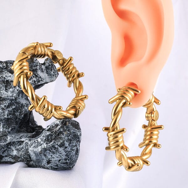 2PCS Ear Weights Hangers Stretcher Expander 316 Stainless Steel