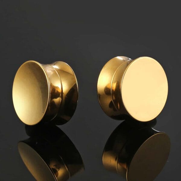 Round Ear Tunnels Plugs
