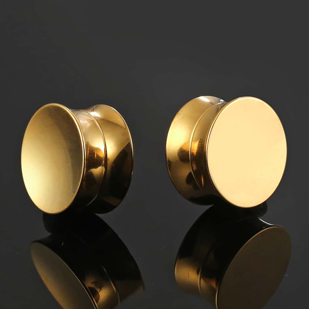 Round Ear Tunnels Plugs - Image 3