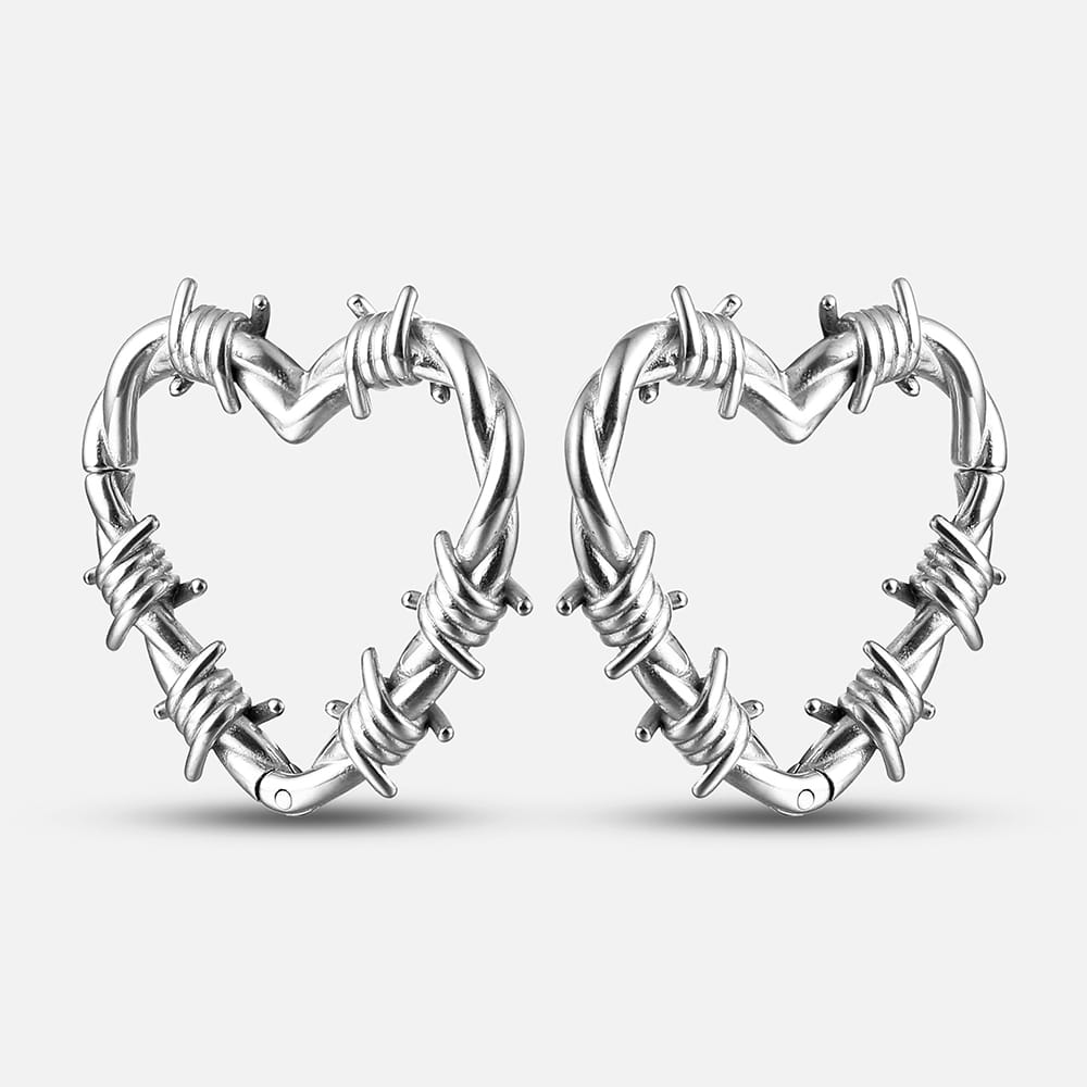 Heart Knot Ear Weights Hanger