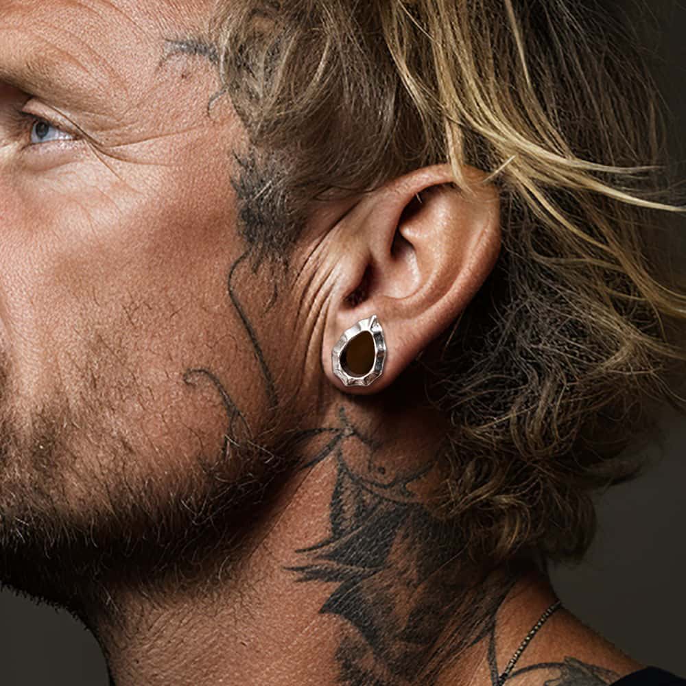 Water Drop Stainless Steel Ear Gauges - Image 2