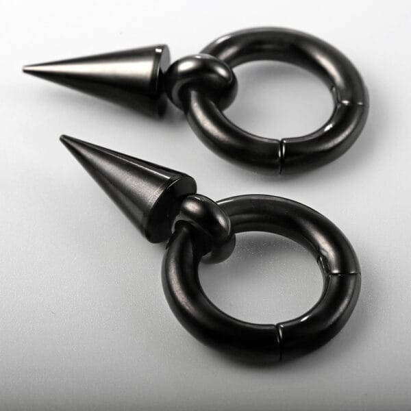 2PCS Pendant Ear Weights Hangers Ear Plugs for Stretched Lobe