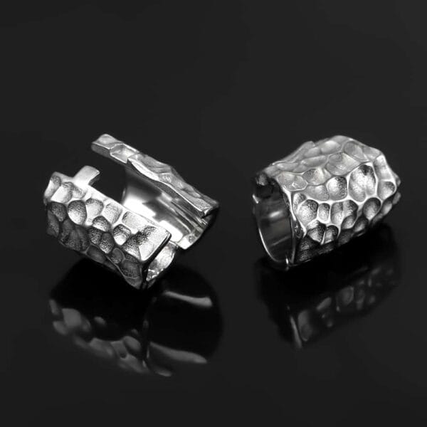 00g Hammered Lobed Cuff