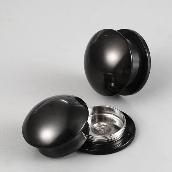 2PCS 316 Stainless Steel Round Ear Gauges Stretcher