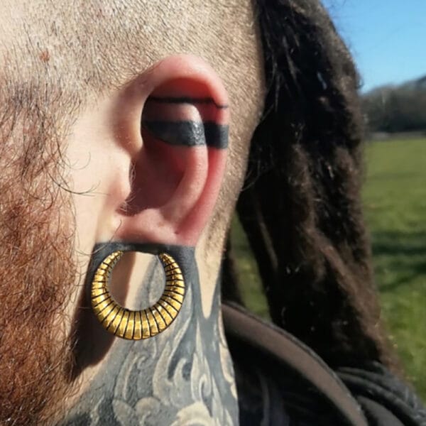 Moon Saddle Ear Tunnels
