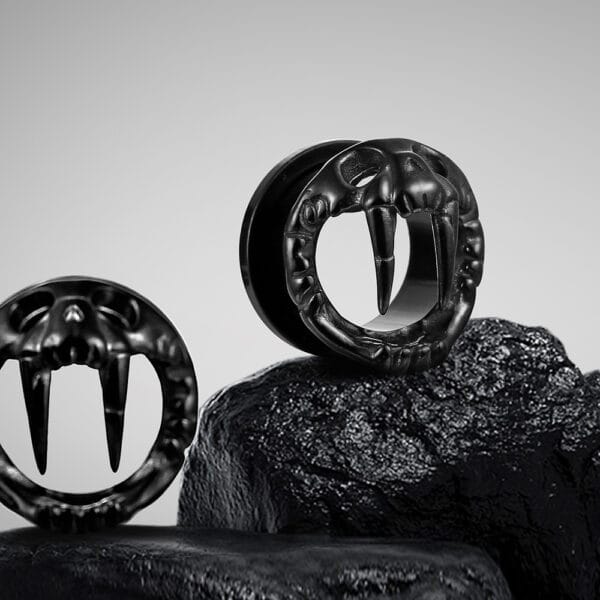 Animal Fangs Ear Gauges