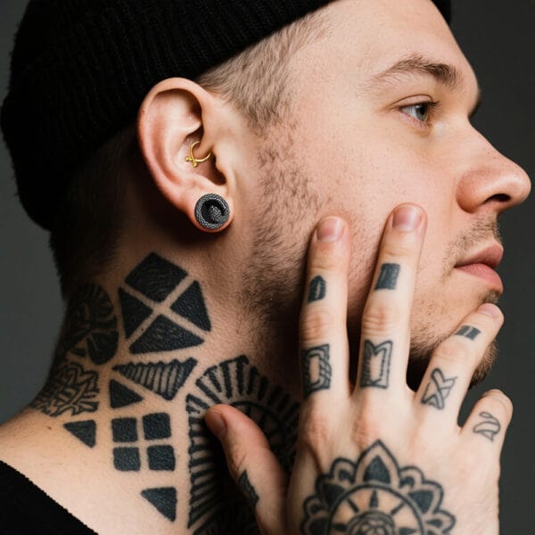 Punk Snake Ear Tunnels