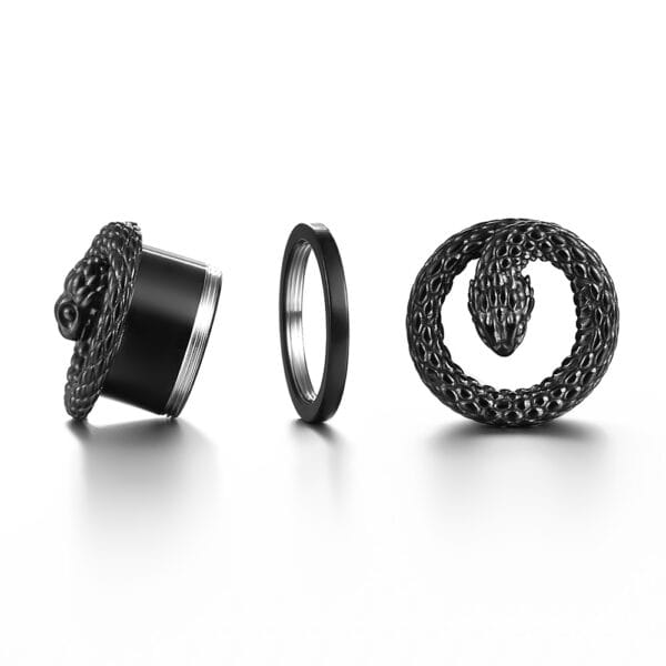 Punk Snake Ear Tunnels