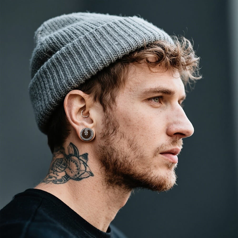 Punk Snake Ear Tunnels - Image 4