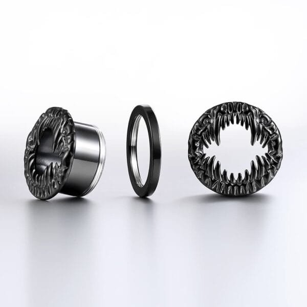 Monster Fangs Ear Tunnels