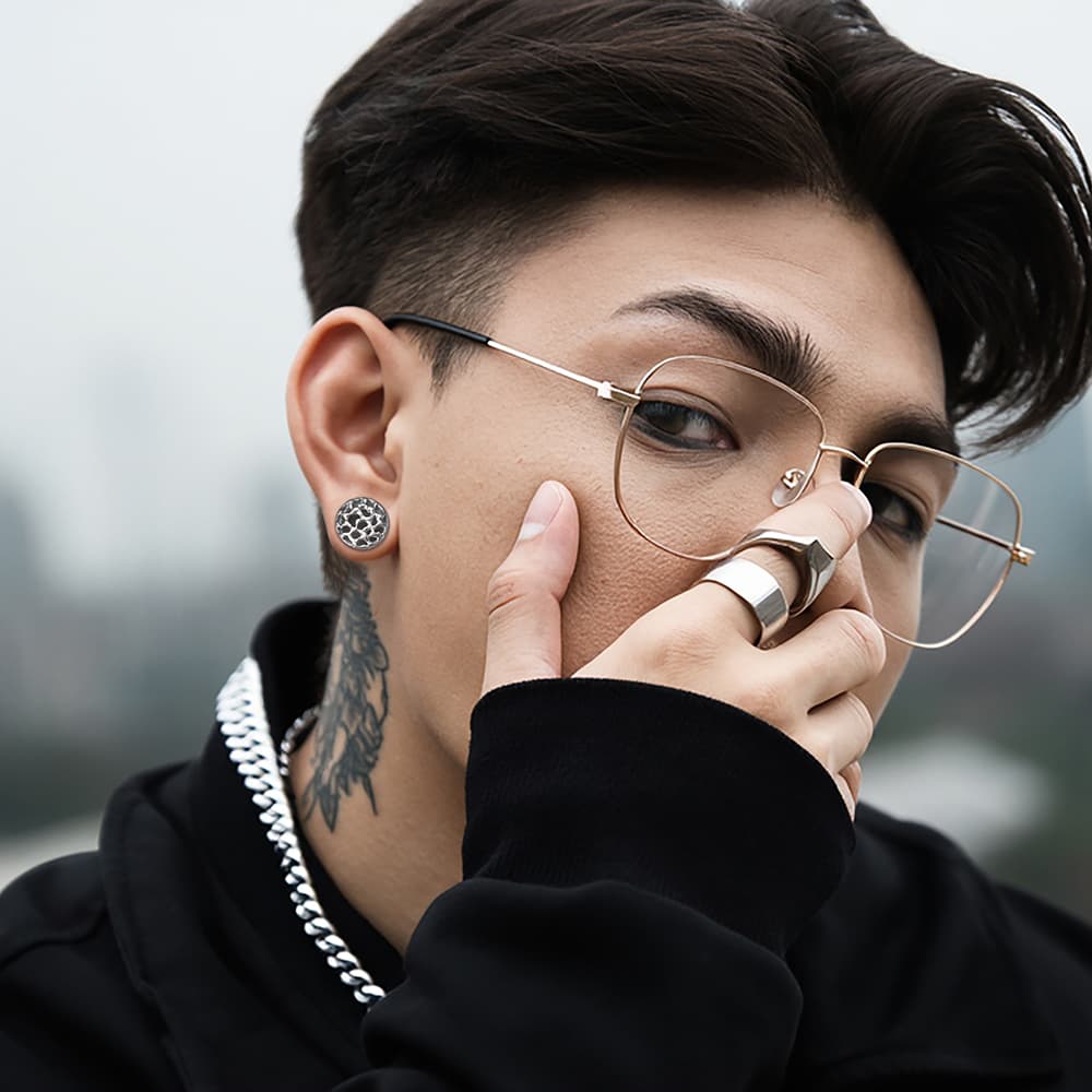 Organic Texture Ear Plugs - Image 2