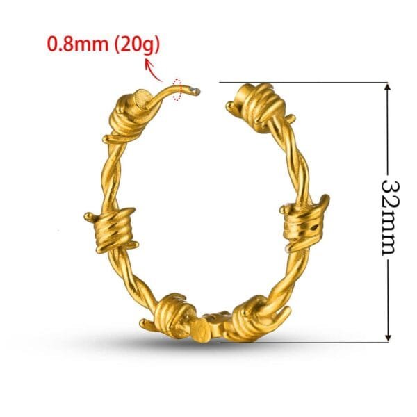 Hoop Knot Earrings