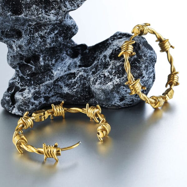 Hoop Knot Earrings
