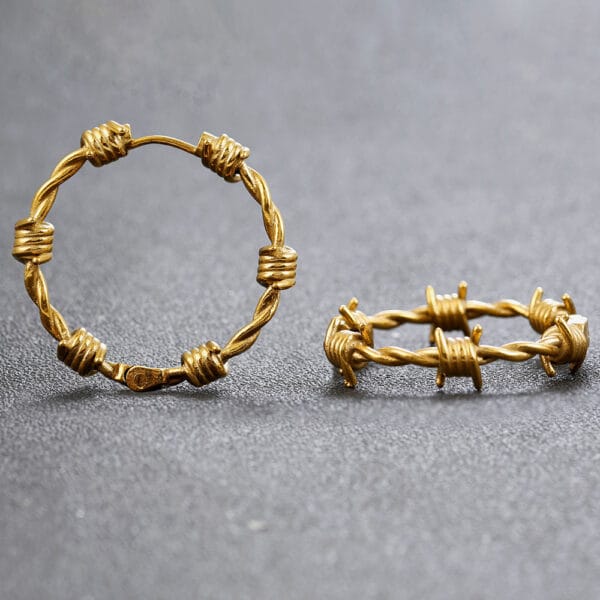Hoop Knot Earrings