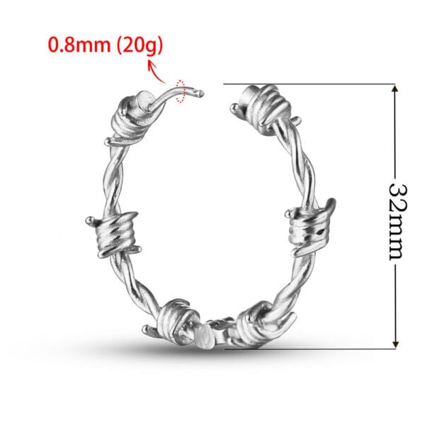 Hoop Knot Earrings