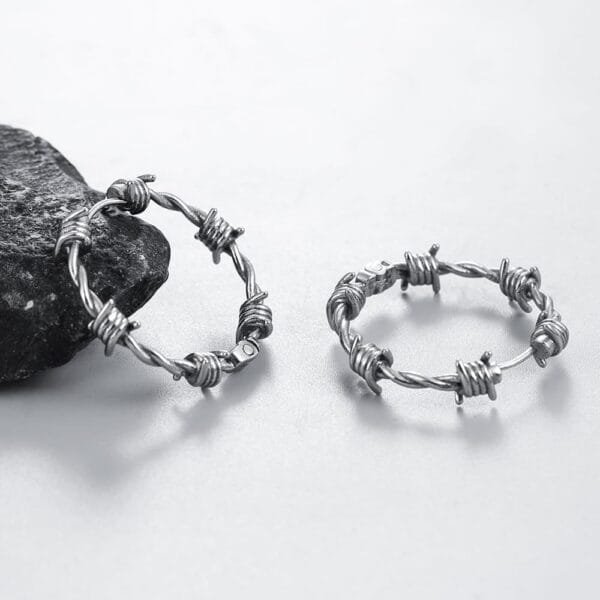 Hoop Knot Earrings