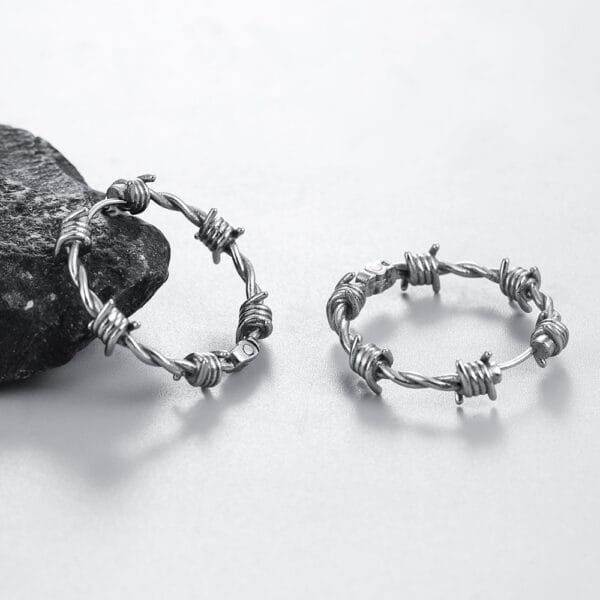 Hoop Knot Earrings