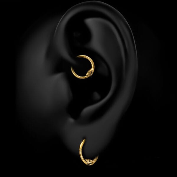 Ouroboros Septum Clicker Nose Rings