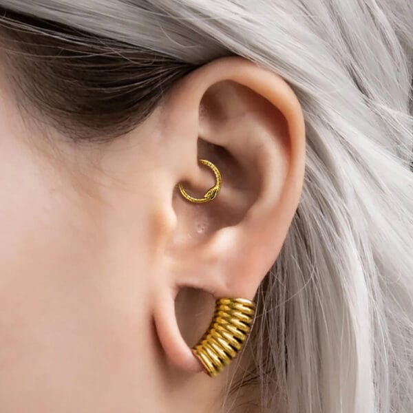 Ouroboros Septum Clicker Nose Rings