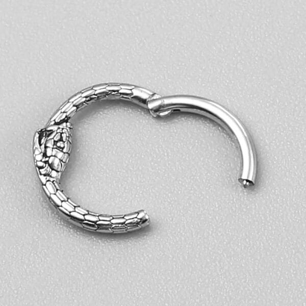 Ouroboros Septum Clicker Nose Rings