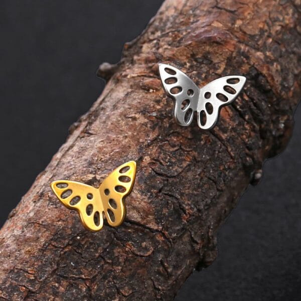 Butterfly Labret Stud