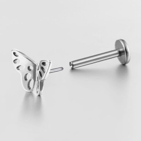Butterfly Labret Stud