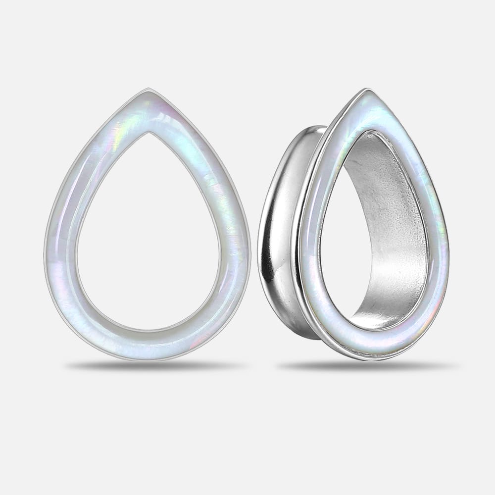 Teardrop Shell Ear Tunnels