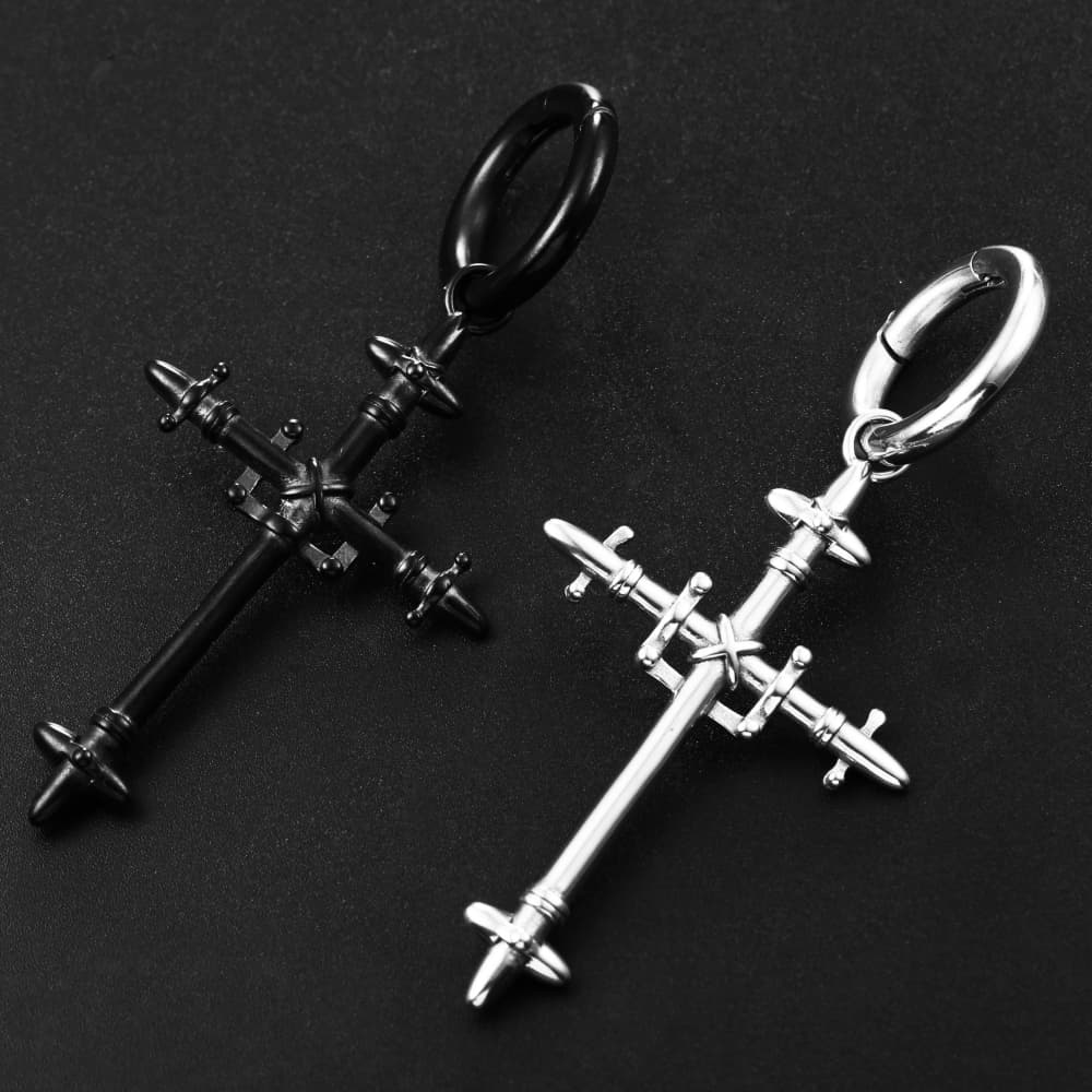 Cross Ear Weights Hangers - Image 3