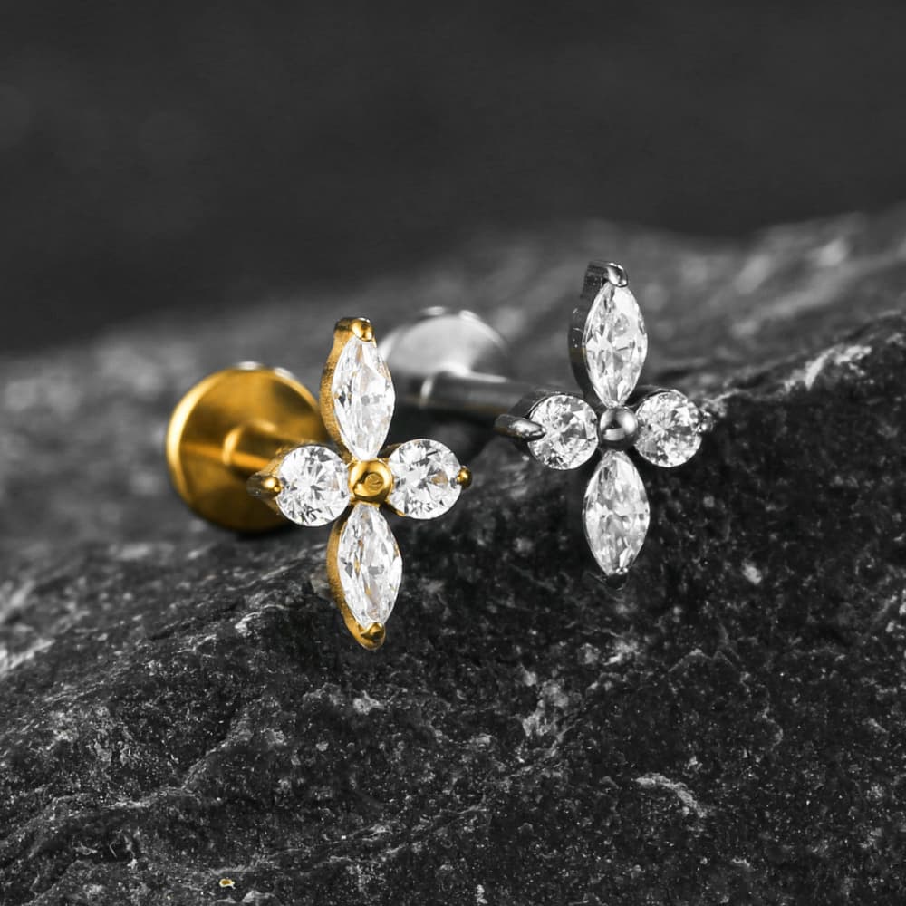 Gorgeous CZ Flat Back Studs - Image 5