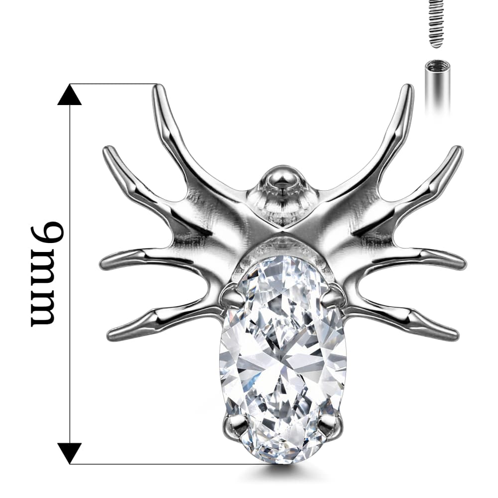 Spider Internal Thread Flat Back Studs - Image 6