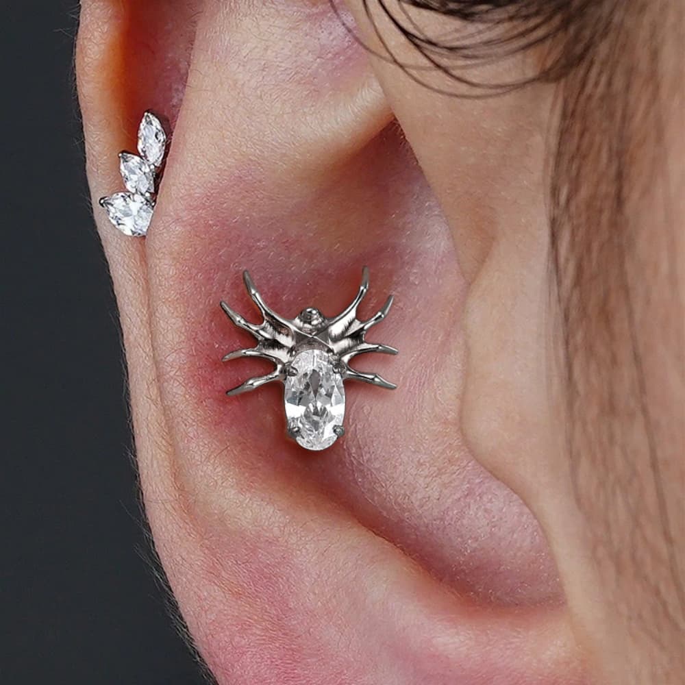 Spider Internal Thread Flat Back Studs - Image 4