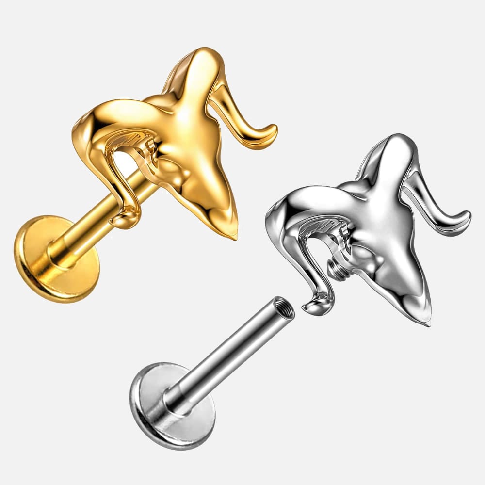 Sheep Internal Thread Flat Back Studs