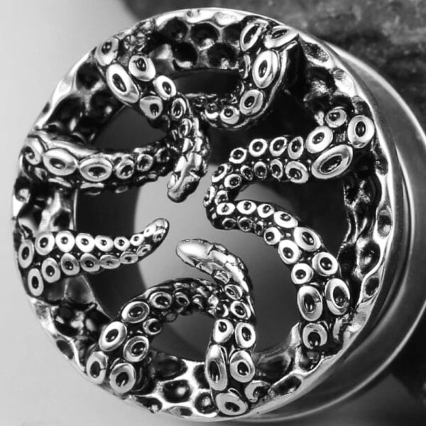 Cool Octopus Tentacles Ear Gauges - Image 3